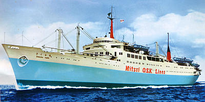 Sakura Maru (Mitsui-OSK Lines) 1962